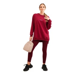 Moteriškas raudonas komplektas Minimal