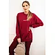Women's red set Minimal Women's suits