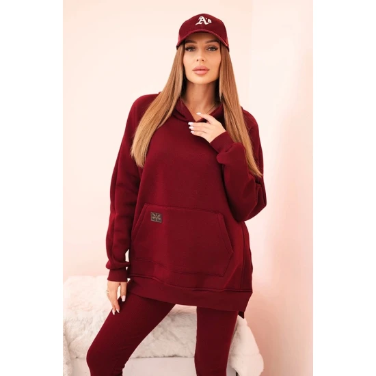 Moteriškas bordo spalvos kompleltas Solar Moteriški komplektai