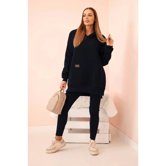 Moteriškas tamsiai mėlynos spalvos kompleltas Solar Moteriški komplektai