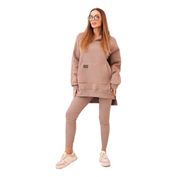 Moteriškas tamsiai rusvos spalvos kompleltas Solar