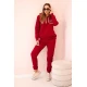 Moteriškas raudonas komplektas Coffe Moteriški komplektai