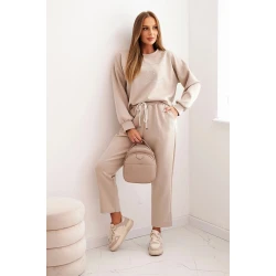 Moteriškas rusvas komplektas Ring