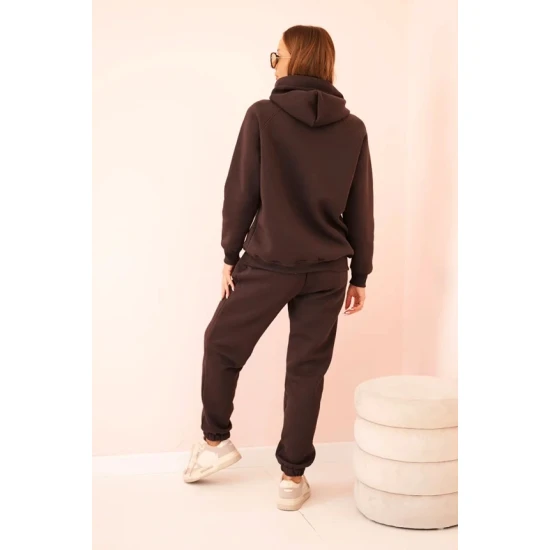 Moteriškas rudas komplektas Coffe Moteriški komplektai