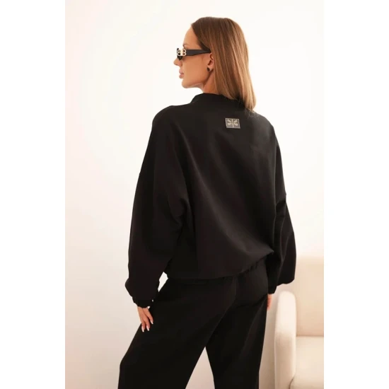 Moteriškas juodas komplektas Fan Moteriški komplektai