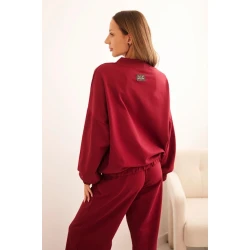 Moteriškas raudonas komplektas Fan