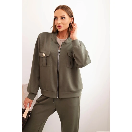 Moteriškas chaki komplektas Marbel Moteriški komplektai