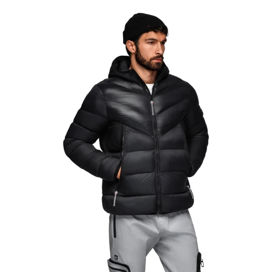 Vyriška juoda striukė Performance Žieminės striukės