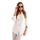 Moteriški baltos spalvos marškiniai Lens