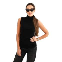 Moteriška juodos spalvos palaidinė Dorsi