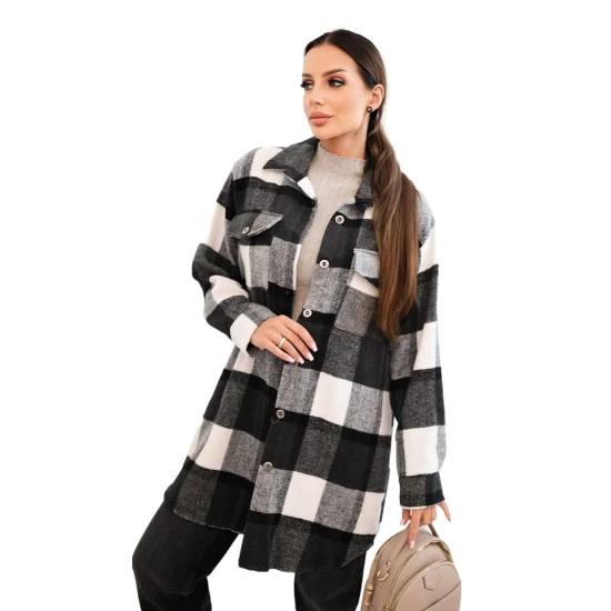 Moteriški pilki languoti marškiniai Veste Palaidinės ir marškiniai