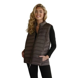 Moteriška tamsiai ruda liemenė Tory