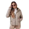 Women's brown jacket Olin Women's jackets