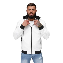 Vyriška baltos spalvos striukė Sense