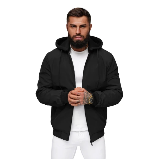 Vyriška juodos spalcos striukė Sense Vyriškos Striukės ir Paltai