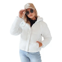 Moteriška baltos spalvos striukė Snowlike