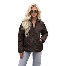 Moteriška rudos spalvos striukė Erlin