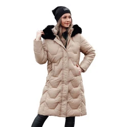 Moteriška ilga rusva striukė Inter