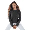 Women's dark grey jumper Bravina Women's sweaters