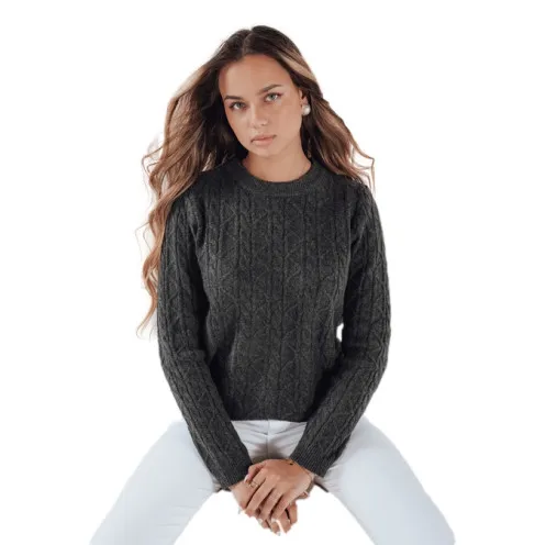Women's dark grey jumper Bravina Women's sweaters