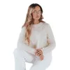 Women's white jumper Bravina Jumpers