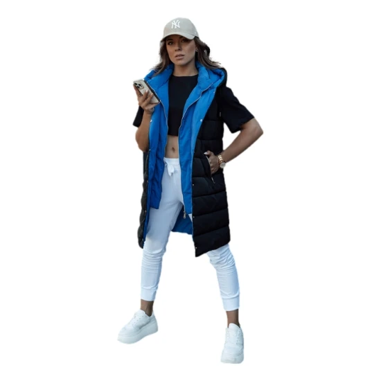 Moteriška juoda /mėlyna liemenė Chester Moteriškos liemenės