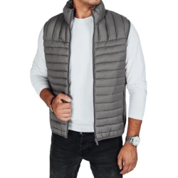 Vyriška pilkos spalvos liemenė Pole