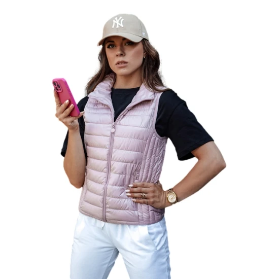 Moteriška šviesiai rožinė liemenė Stylish Moteriškos liemenės