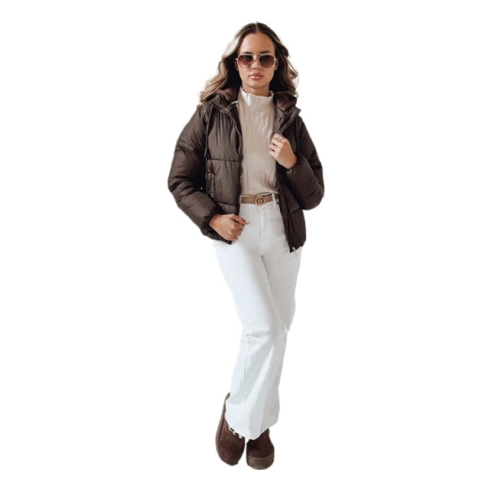 Moteriška ruda žieminė striukė Glam Moteriškos striukės