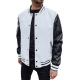 Vyriška Balta odinė striukė Panel Odinės striukės
