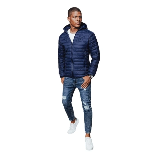 Vyriška tamsiai mėlyna striukė Serg TX4408