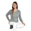 Women's grey cardigan Nela Women's sweaters