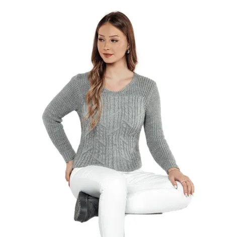 Women's grey cardigan Nela Women's sweaters