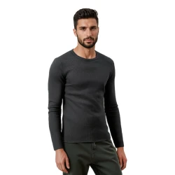 Vyriškas tamsiai pilkas megztins Areta