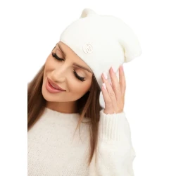 Moteriška baltos spalvos kepurė Ronda