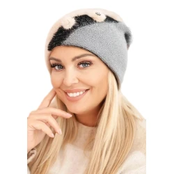 Moteriška rusvos spalvos kepurė Rose