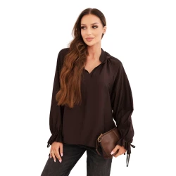 Moteriška tamsiai ruda palaidinė Milan