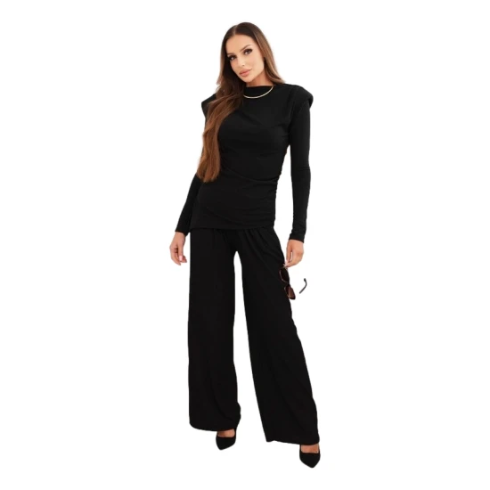 Moteriškas juodos spalvos komplektas Emit Moteriški komplektai