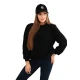 Moteriškas juodos spalvos megztinis Kaja