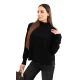 Moteriškas juodos spalvos megztinis Soni