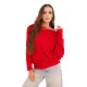 Moteriškas raudonas megztinis Anit