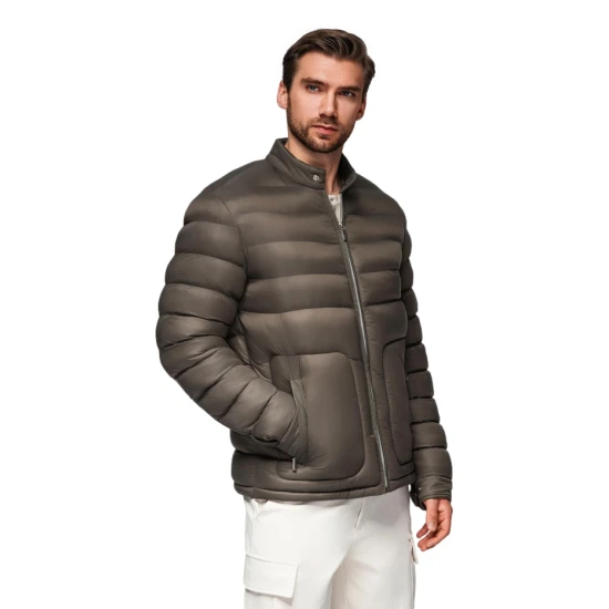 Vyriška chaki spalvos striukė Garin Odinės striukės