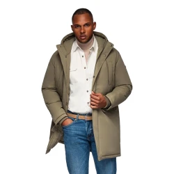 Vyriška ilga chaki spalvos striukė Fend