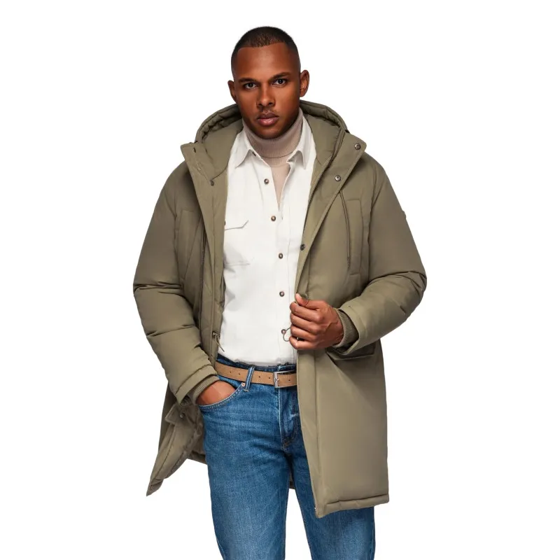 Men's long khaki jacket Fend Men's Jackets and Coats