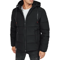 Vyriška žieminė juodos spalvos striukė Nevex