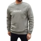 Vyriškas pilkas džemperis Medrialife Džemperiai be gobtuvo