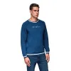 Granatowy sweter męski Ombre Swetry bez kaptura