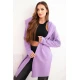 Moteriškas violetinis megztinis su gobtuvu Alison Moteriški megztiniai