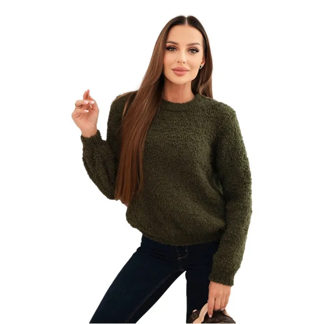 Women's khaki sweater Kaja Women's sweaters