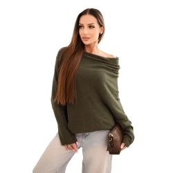 Moteriškas chaki megztinis Anit